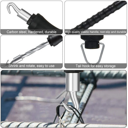 Semi-Automatic Rebar Tying Machine