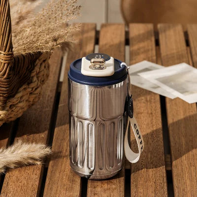 Coffee Thermos With Temperature Display