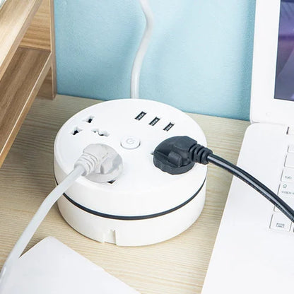 Round Universal Power Strip