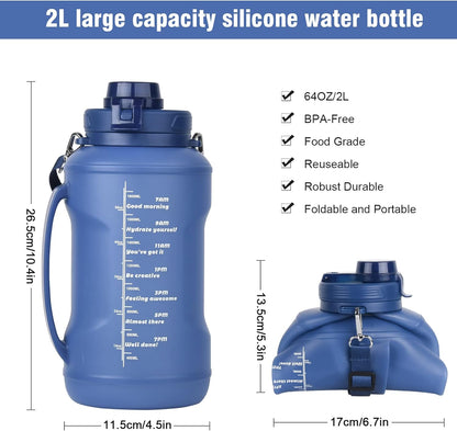 💧 Summer Sale(30%off today) 💧 Collapsible Water Bottle 💧