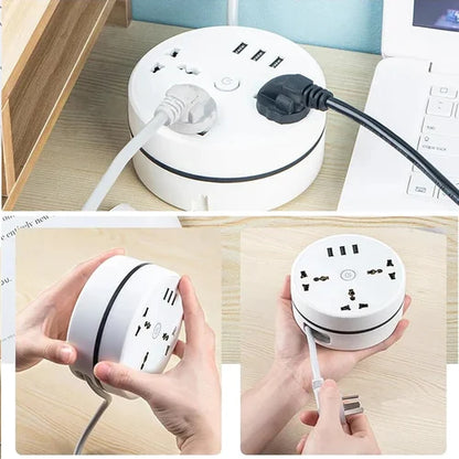 Round Universal Power Strip