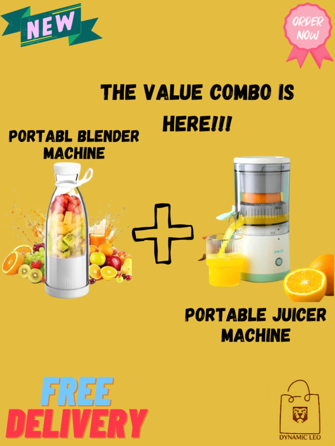 Portable Juicer Combo Deal