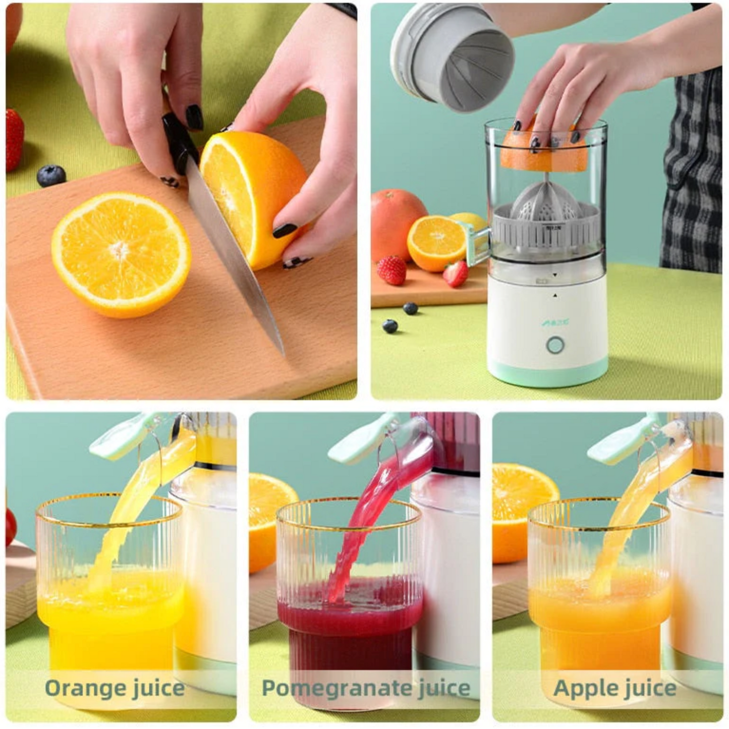 Portable Electric Juicer