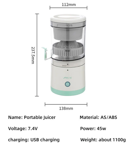 Portable Electric Juicer