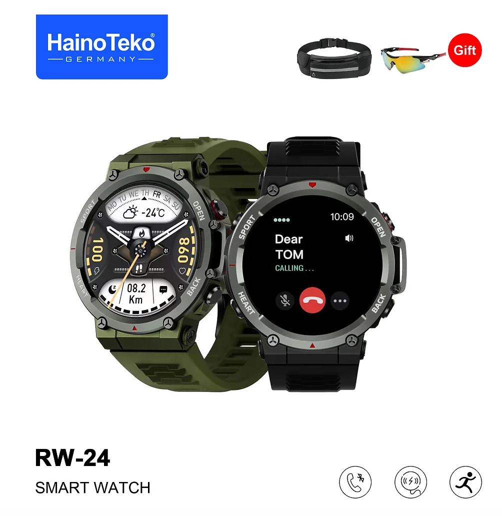 Haino Teko RW-24 Smart Watch Combo Pack