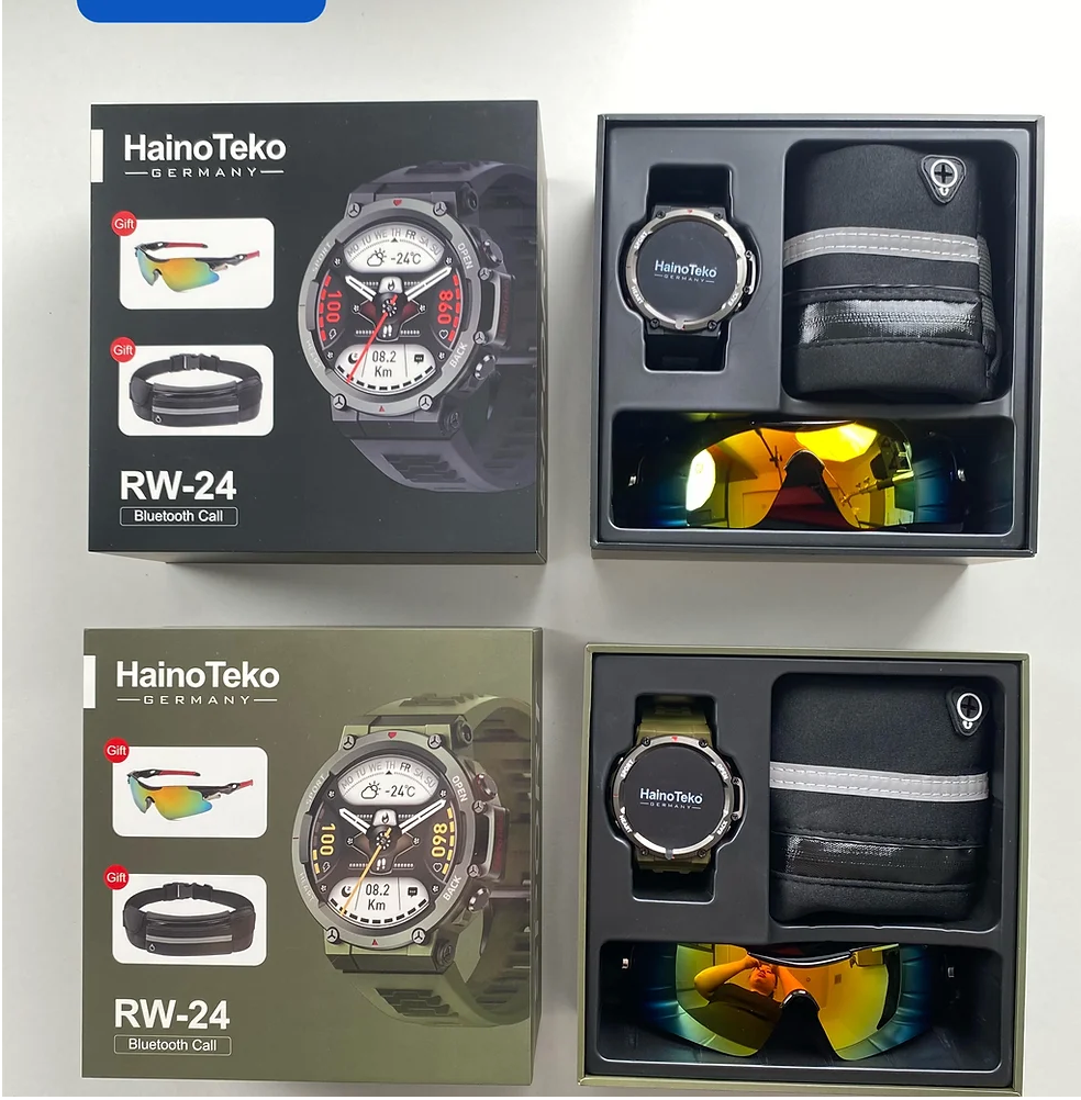 Haino Teko RW-24 Smart Watch Combo Pack