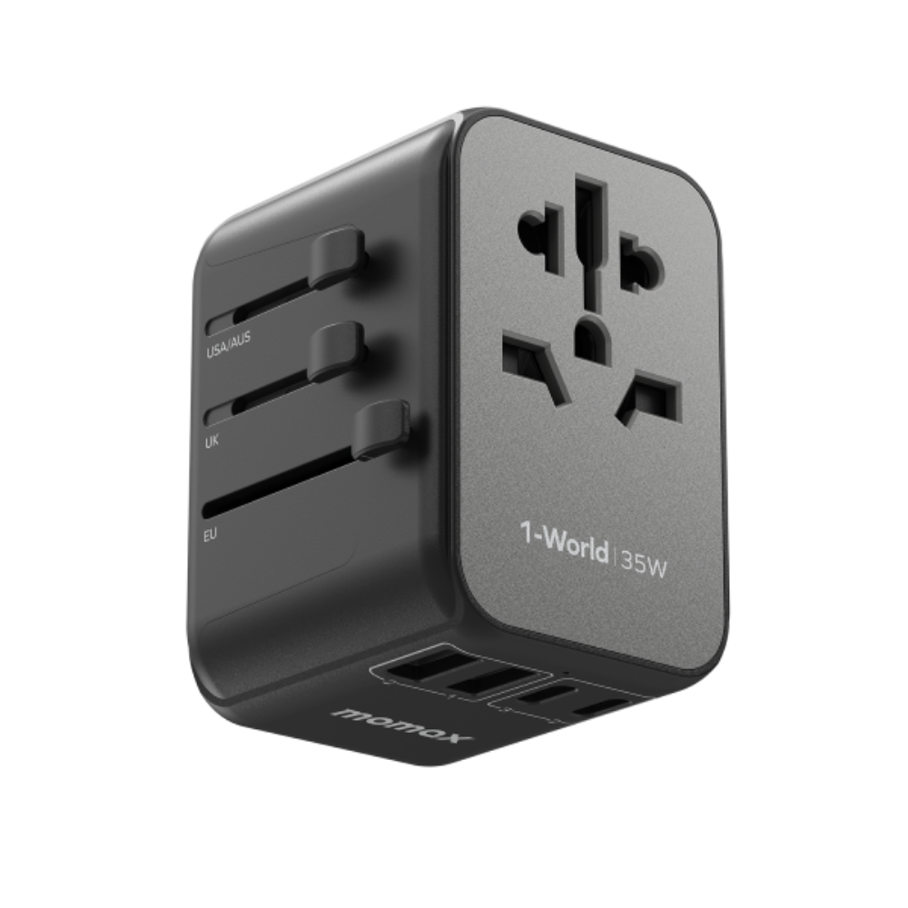 1-World | 5-Ports Travel Charger (35W)