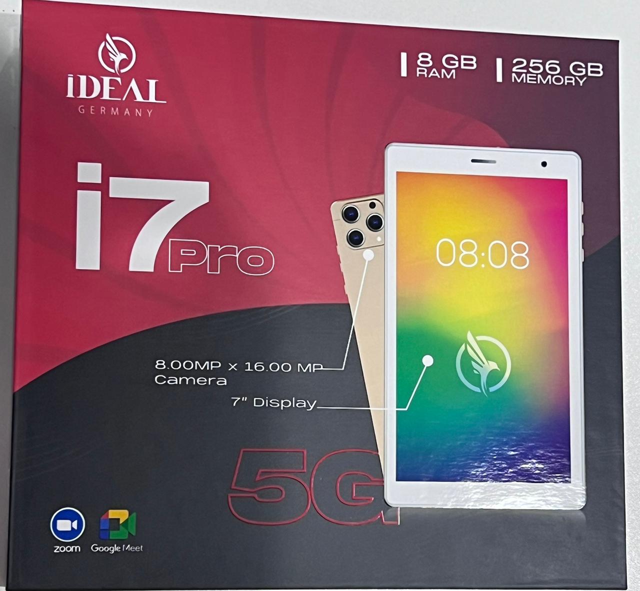 IDEAL PAD I9PRO With Sim Card 8Gb Ram And 256Gb Storage