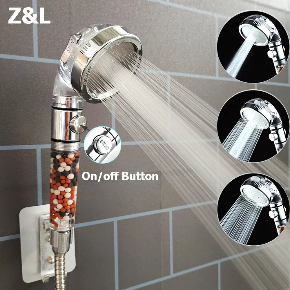 Power Ionic Shower Head