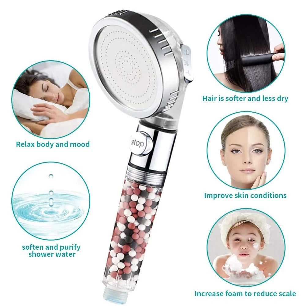 Power Ionic Shower Head